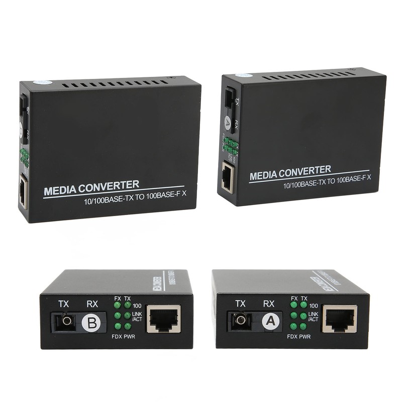Media Converter Optical Ethernet Media Converters Single Mode 10 100Base