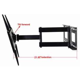 VideoSecu TV Wall Mount for Sharp 42 46 50 55 60 65" LC-50LB261U LC-55LE653U LC-60LE660U LC-65LE654U LC-42LE540U LC-42SV50U LC-46LE540U LC-46SV50U LC-55LE643U LC-60C6600U MW365BBM7 BM7