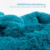 Cottonblue Weighted Blanket 12lbs for Twin Bed, Faux Fur Sherpa