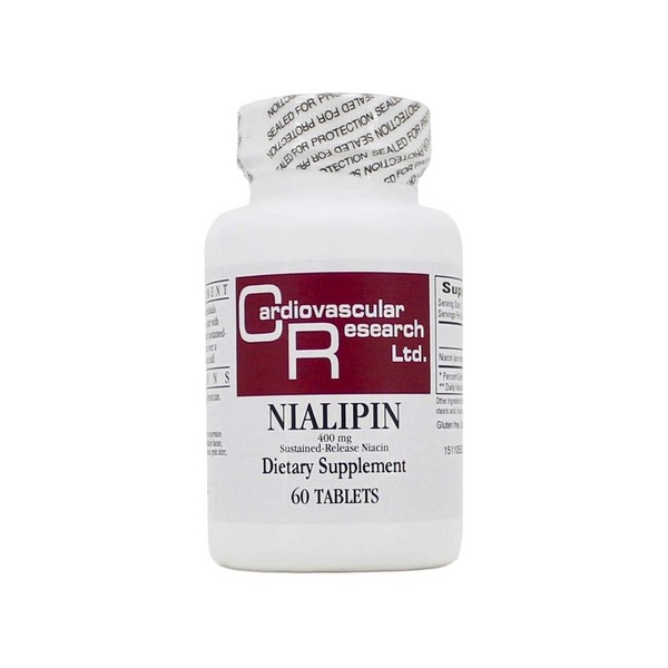 Ecological Formulas Nialipin 400Mg (Time Release) 60 Caps
