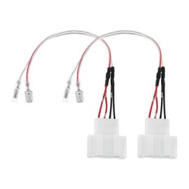 YINETTECH Pack of 2 Car Speaker Wiring Harness Connector Plug Compatible with Tiguan 2009-2018 Compatible with Passat 1999-2019