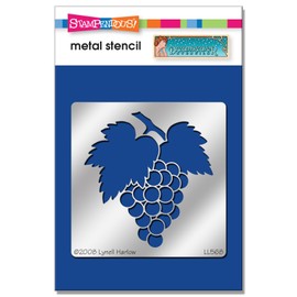 Stampendous Dreamweaver Stencil, Grape Cluster