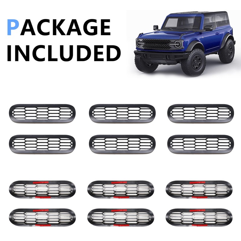 sukemichi Front Grille Mesh Grill Inserts for 2021 2022 2023