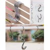 Stainless Steel S Shaped Hooks Hangers, Heavy Duty S Hooks,