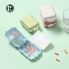 Weekly Pill Box 7 Day Pill Case Organiser Portable Medication