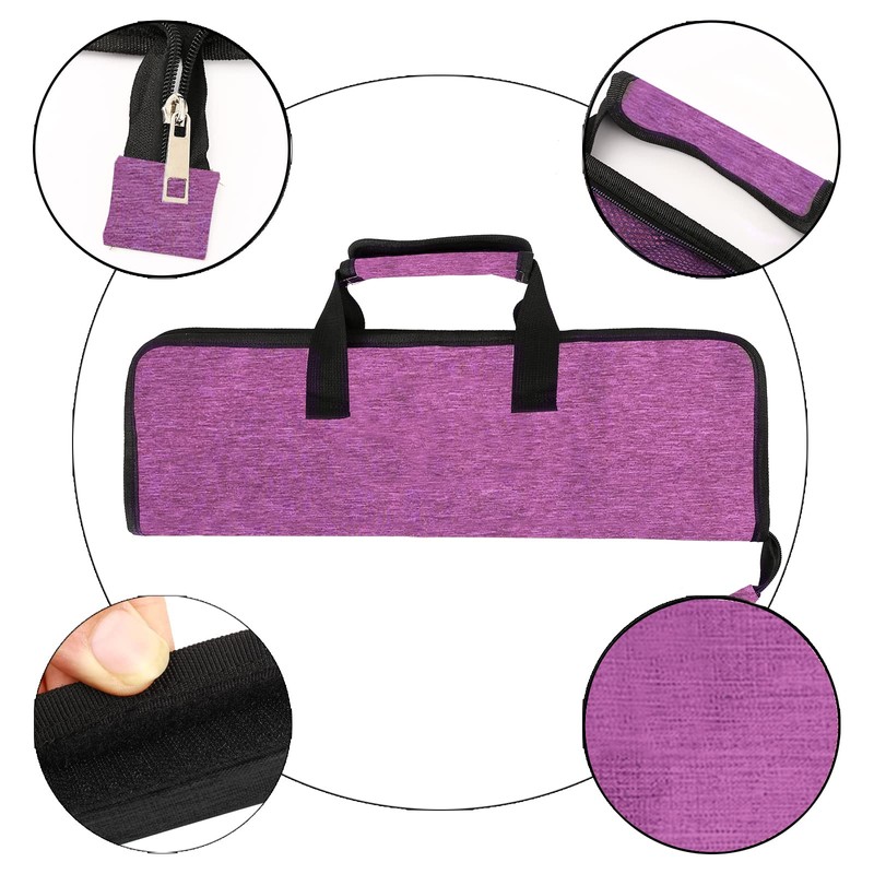 Qchengsan Chef’s Knife Roll Bag, Heavy Duty Oxford Chef Knife