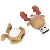 USB Flash Drive Lightweight Portable Safe Reliable Exquisite PVC Christmas
