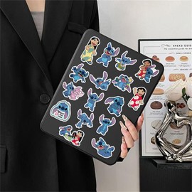 50pcs Lilo & Stitch Stickers for Kids,Lovely Cartoon Stitch Characters Vinyl Waterproof Decal for Water Bottle Laptop Toy Sticker for DIY Decorate Bumper Phone Hat Party Supplies Kids Teens Gifts