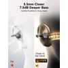 Kinglucky AirClip Open Ear Headphones Comfortable & Secure, Immersive Sound,