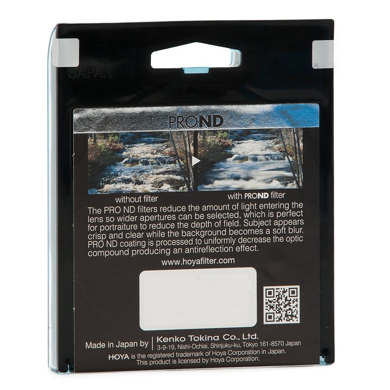 Hoya 62 mm Pro ND 16 Filter