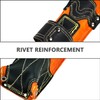 Chanharm Flame-Resistant Electrode Bag, Cowhide Leather Welding Rod Holder, Wearable