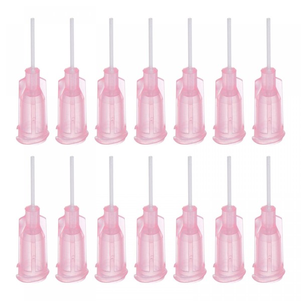 uxcell 50 Pcs 20G Plastic Dispensing Needles, 1/2" PP Glue