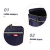 BESPORTBLE Document Bag Oxford Fabric Portable File Tote with Handle
