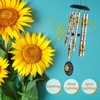 Sunflower Wind Chimes for Outside,Sunshine Gift for Mom,Get Well Soon