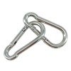 Premium Stainless Steel Spring Snap Carabiner Hooks - 304 Steel