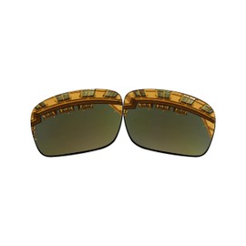 Vonxyz Lenses Replacement for Oakley Scalpel OO9095 | Scalpel Asian Fit Sunglass - Bronze MirrorCoat Polarized