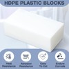 Colingmill 6 Pcs Hdpe Plastic Block 2" x 3" x
