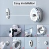 JIMSUMM Retractable Clothesline, 304 Stainless Steel Shower Clothesline, 9.2ft Adjustable