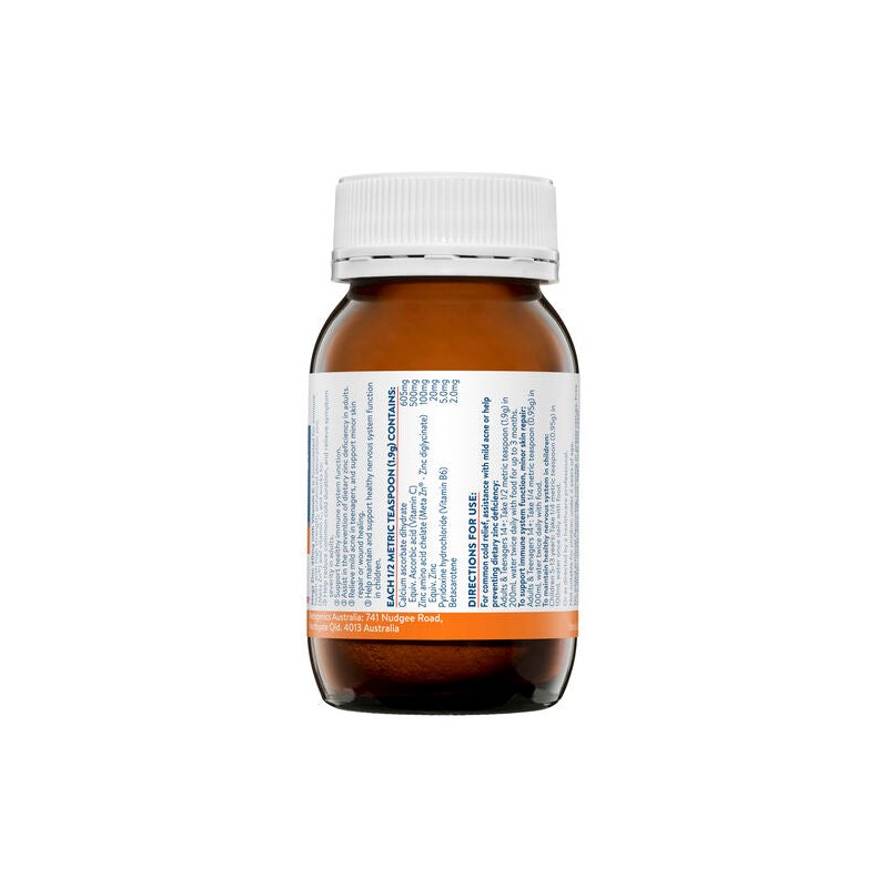 Ethical Nutrients Mega Zinc Powder 40mg (Raspberry)95G