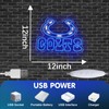 Acrossoce Colt Team Logo Neon Sign Rugby Football Neon Sign