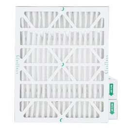 Glasfloss 20x25x4 MERV 10 (FPR 5-6) 4" Inch Pleated Air Filters Box of 3. Actual Size: 19-1/2 x 24-1/2 x 3-3/4