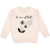 inktastic La Vie Est Belle with Dandelion Toddler Sweatshirt 4T
