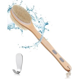 Double Sided Shower Brush, Back Scrubber, Bath Brush, Back Brush, Back Brush Long Handle for Shower, Shower Brushes for Your Back, Bath Brush Long Handle for Shower(Good thing) Accessories
