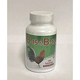 B-12 and B-15 for Roosters - 100 Tablets