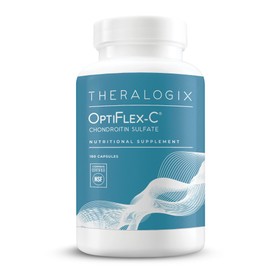 Theralogix OptiFlex-C Chondroitin Sulfate - 90-Day Supply - Chondroitin Capsules - Support Healthy Joint Function and Mobility - Joint Support Supplement for Women & Men - NSF Certified - 180 Capsules