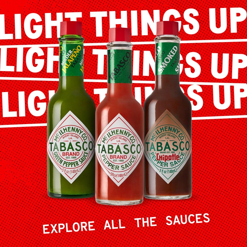 TABASCO Brand Original Red Pepper Sauce, Medium Hot Sauce, Bulk