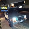 Unbranded Pair 7x6/5x7 LED Headlights Hi/Lo DRL for Chevy Express
