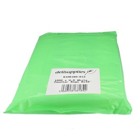 Deli Supplies 1000 x H.D White Counter / Freezer Bags 8x10" For Food Use Hi-Thene 8 Micron