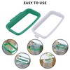 EDOBLUE Portable Trash Bag Holder Hanging Kitchen Cupboard Door Back