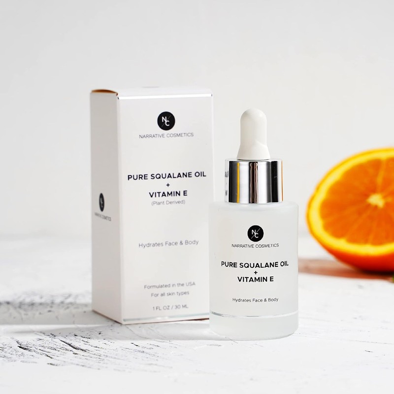 Narrative Cosmetics Escualano + Vitamina E - 1 Fl Oz