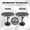 Micfuns TM100 Multi Microphone Holder For Mic Stand - Square