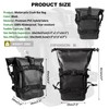 Vechkom Motorcycle Crash Bar Bag 100% Waterproof Travel Luggage -