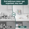 Shampoo and Conditioner Dispenser 2 Chamber No Drill Shower Soap