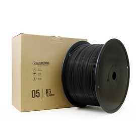 Gizmo Dorks HIPS Filament for 3D Printers 3mm (2.85mm) 5kg, Black