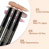 Waterproof Eyeshadow Stick – Long-Lasting Cream to Powder Eye Shadow