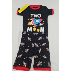 Unbranded Little Pajamas 100% Cotton Boys Short Pajamas For Kids Sz 7 Y