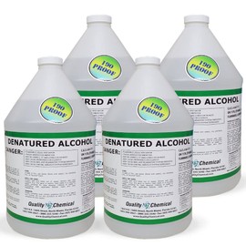 Quality Chemical Denatured Alcohol 190-4 Gallon case