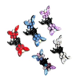 Minkissy Hair Clips for Girls Pack Crystal Rhinestone Hair Bangs Pin Set Hotop Assorted