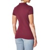 Lee Uniforms Juniors Stretch Pique Polo, Burgundy, Large