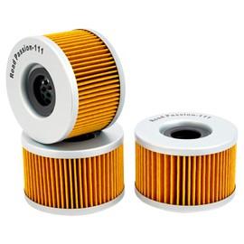 Road Passion High Performance oil filter Replacement for HONDA TRX500FPA FOURTRAX FOREMAN RUBICON W/EPS 500 2009 2011-2014/ TRX500FA FOREMAN RUBICON 499 2012-2014/MUV700 BIG RED 675 2010-2013 3pcs