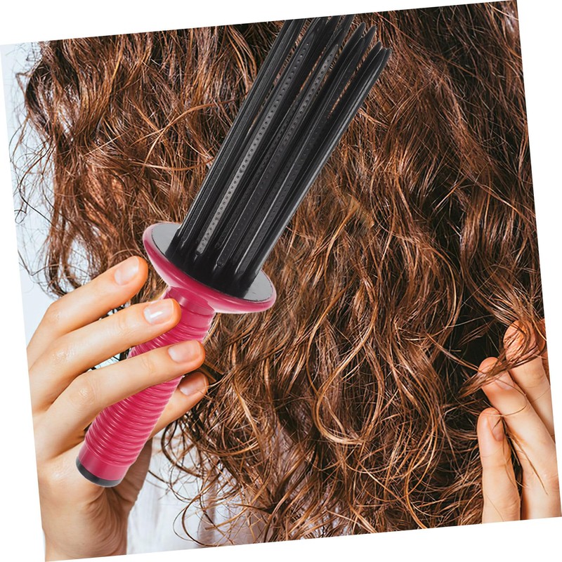 Gatuida Blow Drying Curling Comb Slip Hair Brush for Voluminous