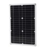 18V 20W Semi Flexible Solar Panel Monocrystalline High Efficiency Waterproof