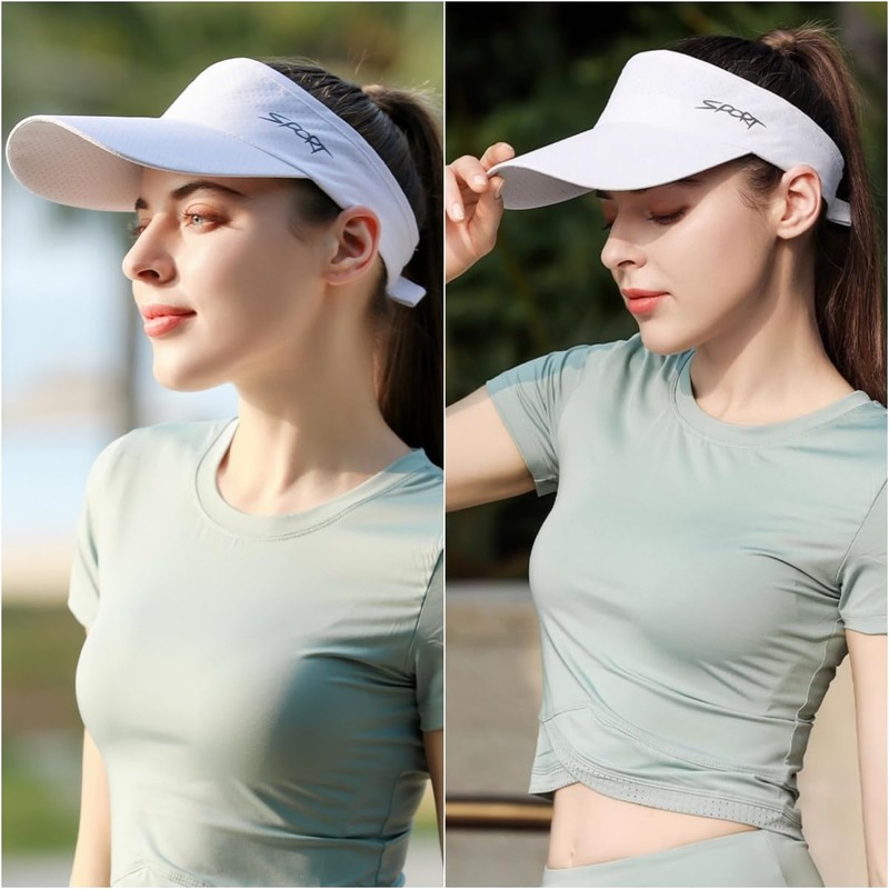 Weuiean MOKX-07 Sun Visor, Men's, UV Protection, Women's, Wide Brim