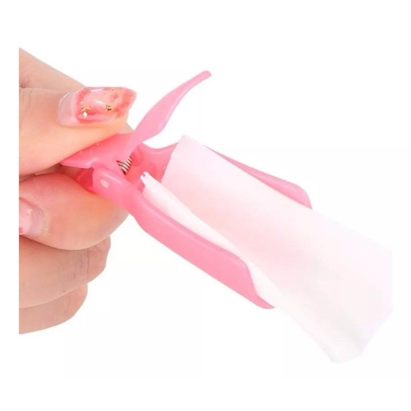 Special Nail Kit De Toallas Gasas+ Pinzas+ Cepillo Exfoliante