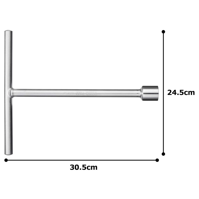 TONE T-Type Wrench TW-22 Double Side Width 0.9 inches (22