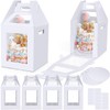 Naleyber Tall Cake Boxes for Tier Cakes with Cake Boards